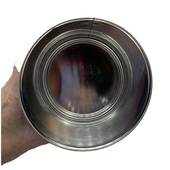 Trader Joe's Cookie Tin Empty Danish Butter Cookies Blue White Danish Christmas - Picture 13 of 15